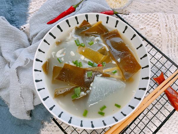 冬瓜虾仁海带汤怎么做好吃