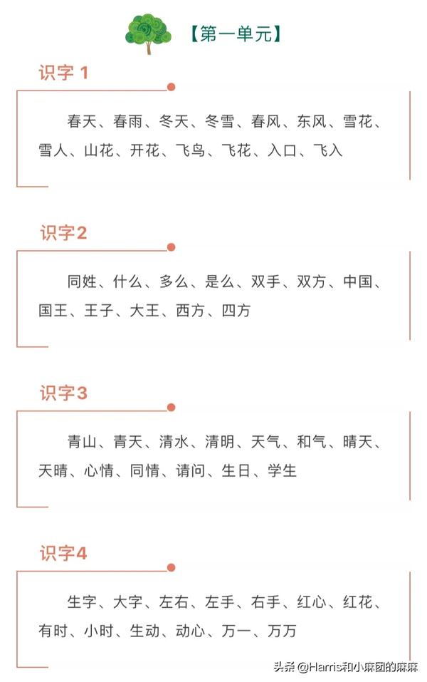 一年级下册听写词语表(一年级下册看拼音写词语)