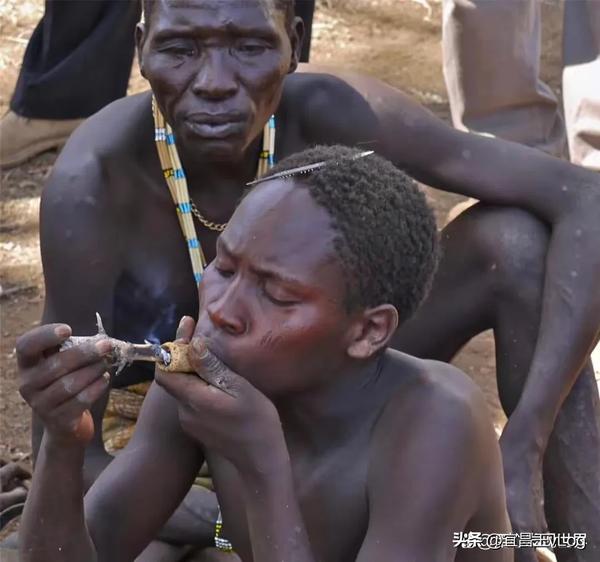 非洲原始部落土著人（非洲原始部落土著人 男子）