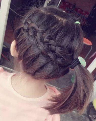 小女孩辫子100种图解