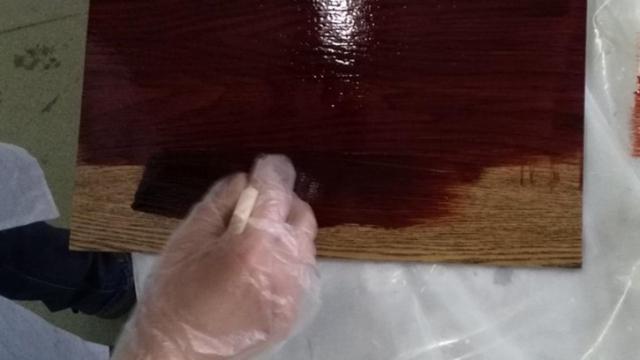木器漆基础知识：水性木器漆底面擦色工艺