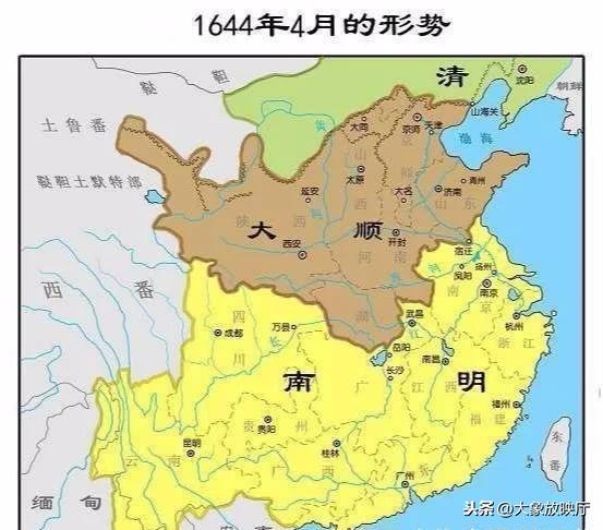 从地图上看南明王朝是怎样一步步走向灭亡的