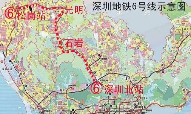 深圳地铁6号线（光明线）最新进展