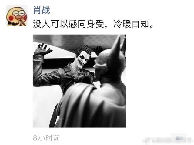 肖战朋友圈疑曝光，发文谈近况：没人可以感同