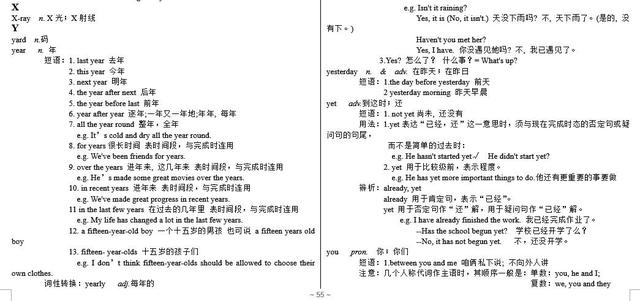 图片[16]-初中生必须掌握的1600个英语单词+短语，从A-Z，怎么考都超不出-笑傲英语网