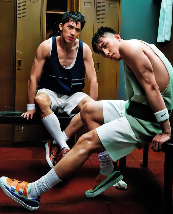 陈伟霆、肖战、黄景瑜、王嘉尔、白宇男男同框，邓伦李易峰真绝了