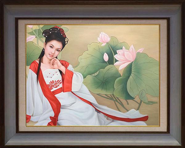 张晨香画家 色彩丰富 线条流畅