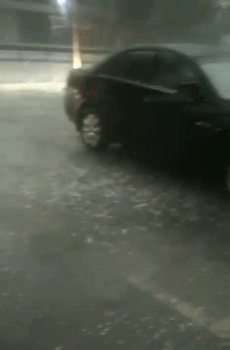 昨晚，山东14市遭遇冰雹天气！最大鸡蛋个头等于