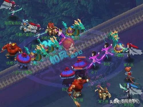 梦幻西游:155时代服战巅峰，4大豪门笑傲武神坛，喜狼13个月拿4冠