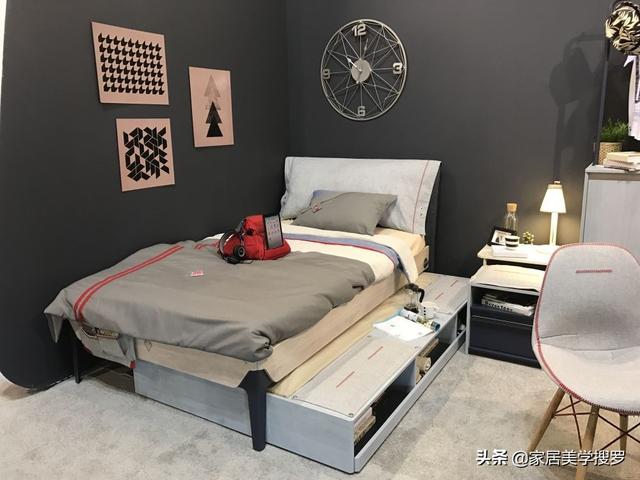 充满创意的时尚儿童房设计，重点还是在于家具的搭配
