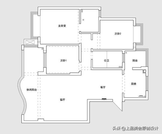 130平米北欧甜美风，主卧室床头大气壁画，让女主人享受甜蜜美梦