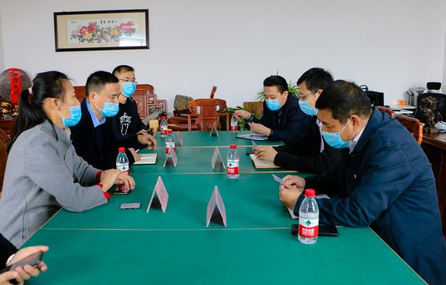 陈西武到企业调研