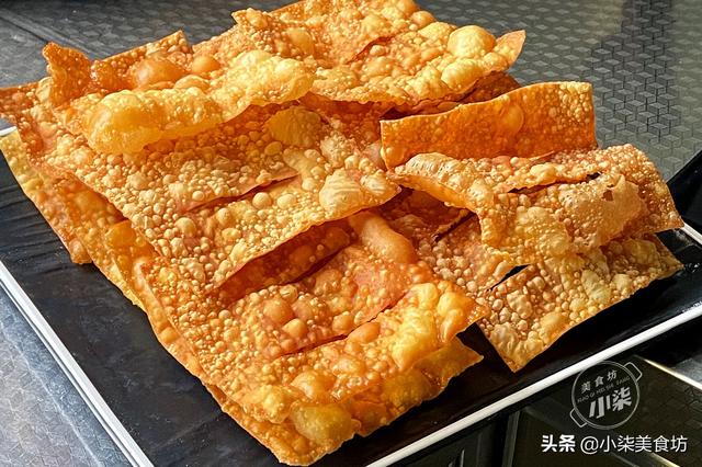 薄脆懒人做法，不和面不擀面，出锅酥脆掉渣，做饺子馅越吃越香