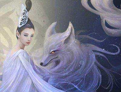 被人请去画像，画出一只狐狸，道士一出手，狐狸想逃也逃不掉