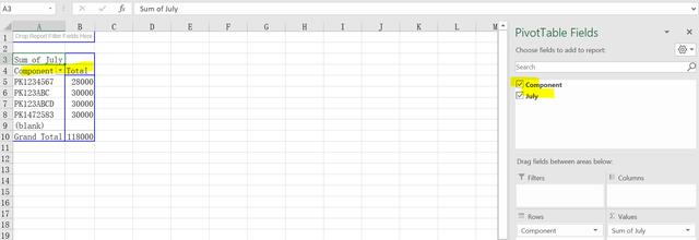 「Excel技巧」Excel中根据某列的值去汇总另外一列的值
