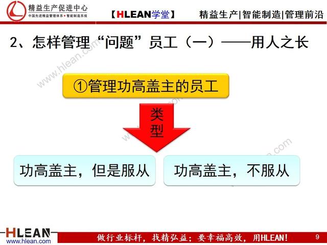 「精益学堂」问题员工管理技巧