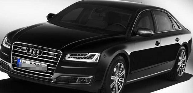 A8L防弹版曝光，重近4吨6.3秒破百，网友：大佬座