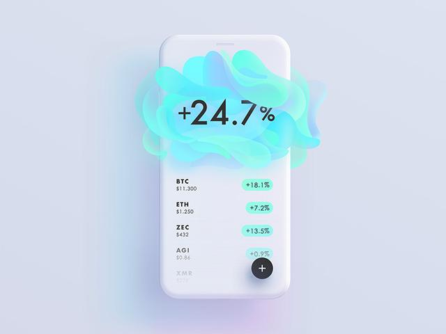 国外APP钱包UI界面设计，99%的设计师都觉得很棒！