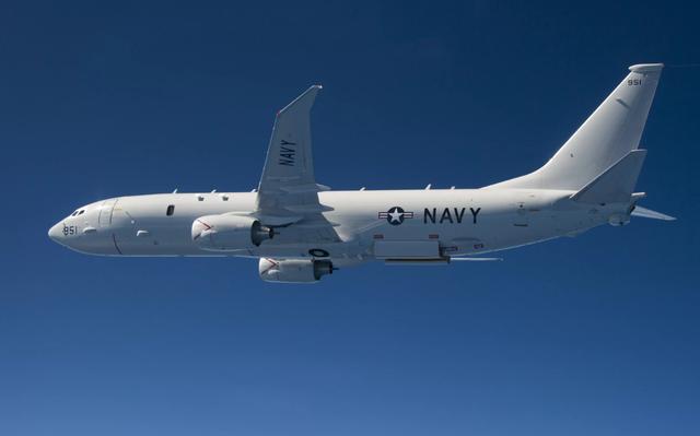 P-8A反潜机性能优越，并拥有较大载弹优势，海陆空均有涉及！