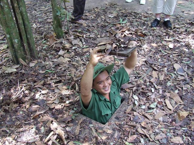 美国大兵在越南的“噩梦”：古芝地道，与我国抗日地道有一拼