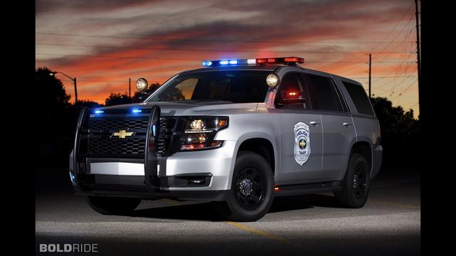 2021款雪佛兰Tahoe警用车，搭载355马力5.3升V8发动机