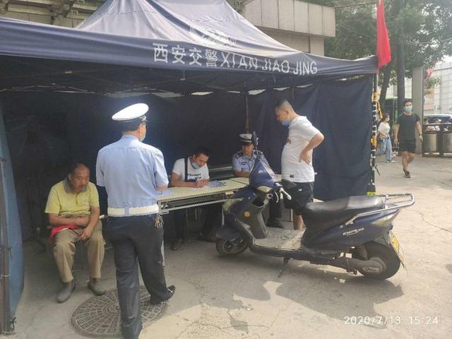 西安交警碑林大队：创文整治全面展开 助力文明交通出行提档升级