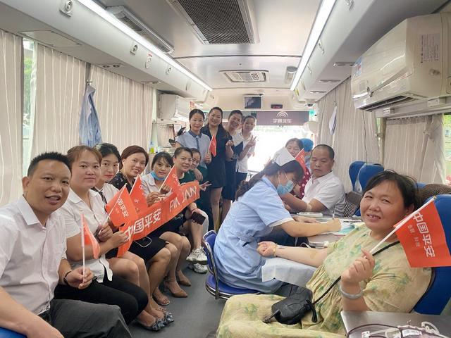 宜春市中心血站致谢平安人寿宜春中支