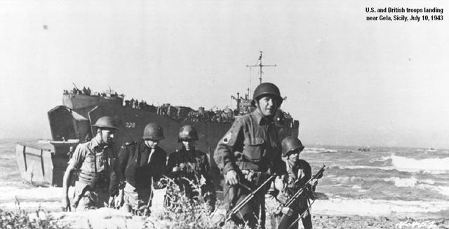 盟军在地中海的反攻，扑向轴心国的哈士奇，如