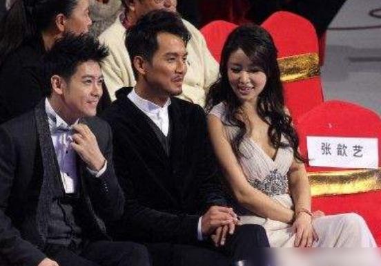 碰见“前任”：林心如坦然，胡歌偷看，唯独她