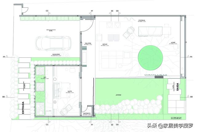 与树“相融”的豪华住宅，原来房子还能这样建