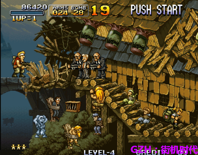 街機(jī)游戲中那些最給力的俘虜，救出之后成為吊打BOSS的重要戰(zhàn)力