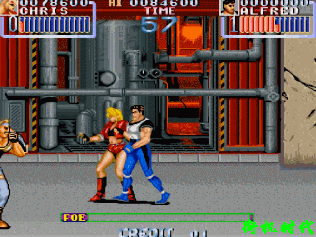 街机游戏最不思议的复活，被砍成两截还能爬起来