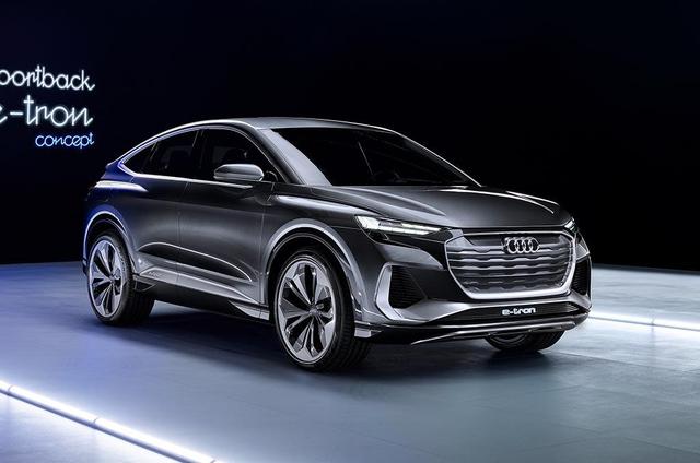 纯电动轿跑SUV 图解奥迪Q4 Sportback e-tron概念车