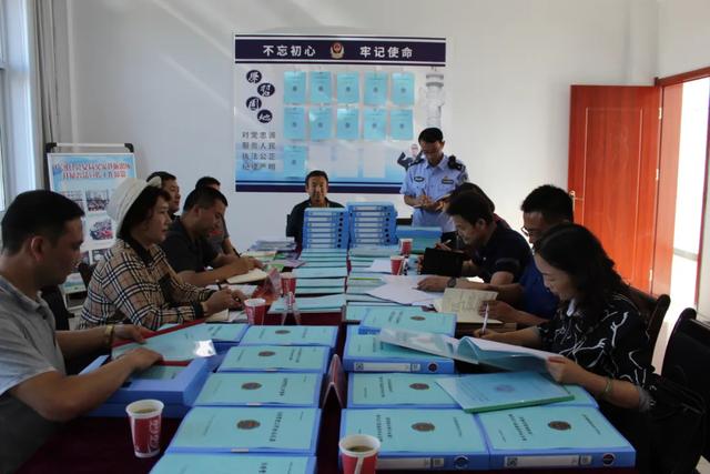 州委政法委检查组深入广河县公安局检查“守初心、担使命,集中排查整治执法突出问题” 专项行动开展情况