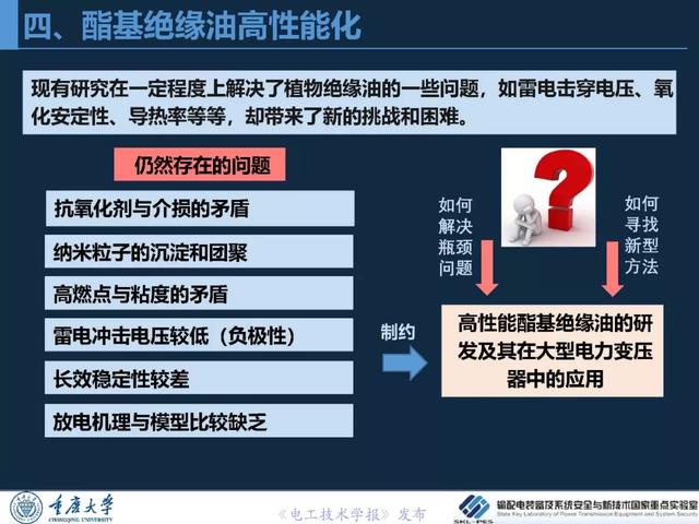 重慶大學(xué)王飛鵬研究員：高性能酯基絕緣油與變壓器應(yīng)用