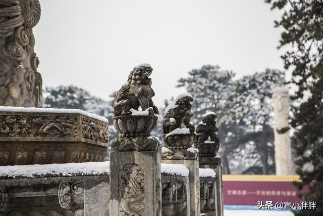 雪后的清西陵，感受不一样的皇家陵墓