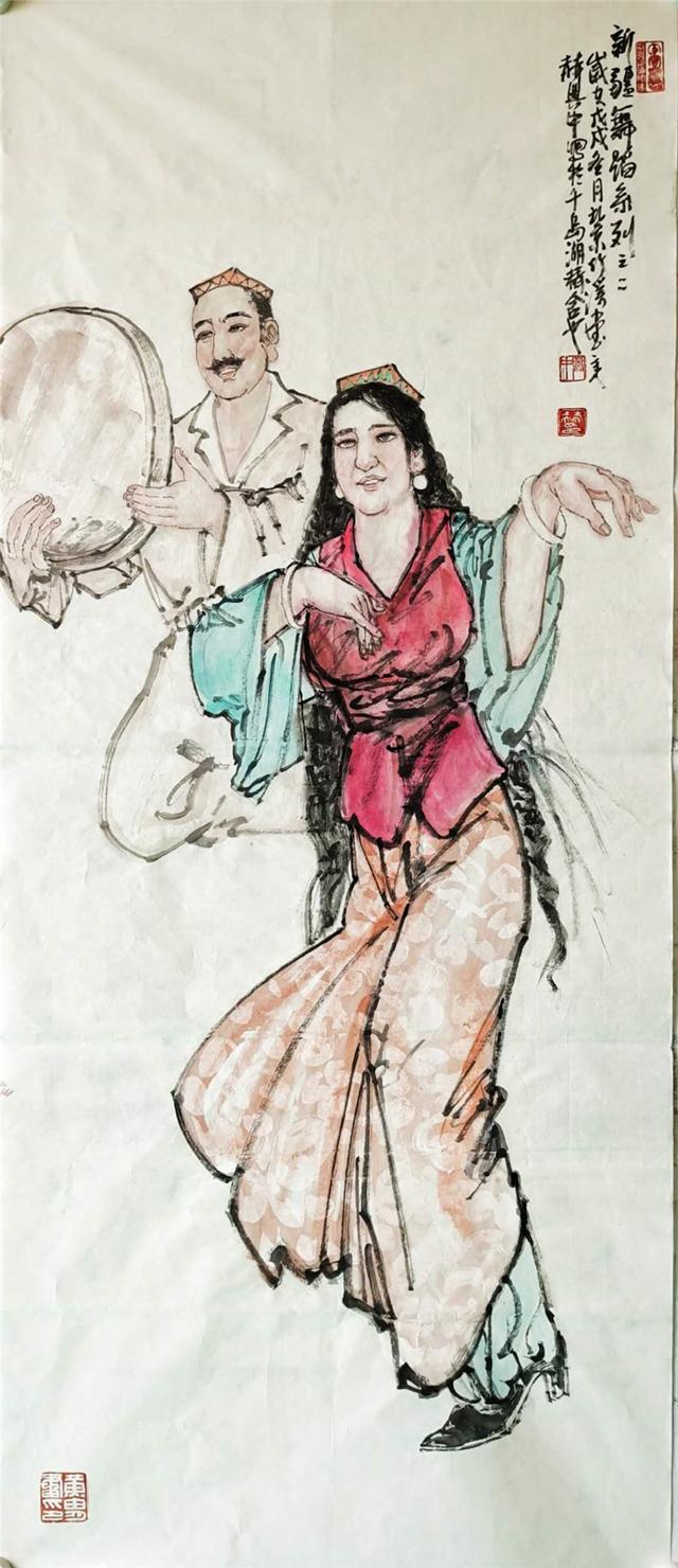 “四史”学习教育文艺作品网络展——赫连兴中作品展