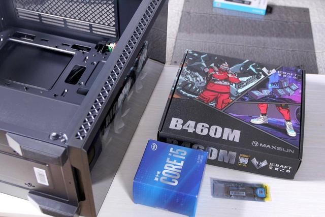 板载灯效且支持WiFi6，十代U的选择，铭瑄MS-iCraft B460M值不值