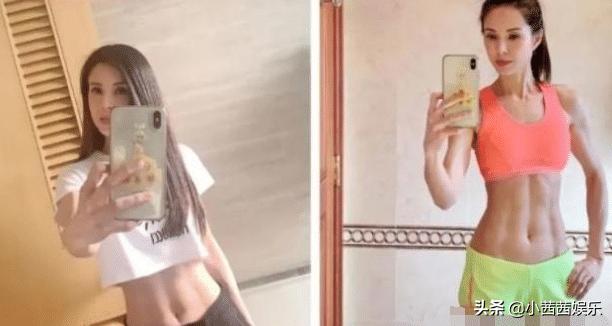 “小龙女”李若彤被指健身过头，肌肉发达，像