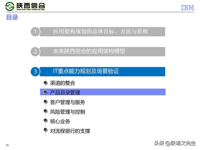 IBM咨询公司客户案例：110页业务发展与IT建设统-规划项目