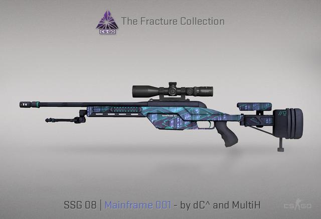 CSGO推出全新裂空武器箱，配色精良细节拉满