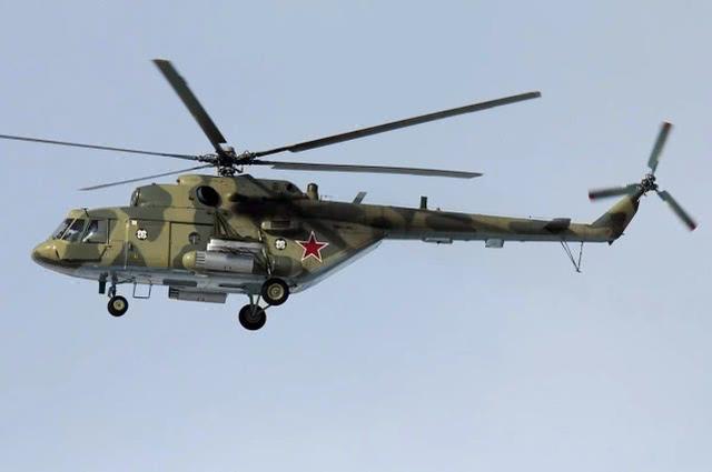 俄军一架直升机坠毁，机组人员全部遇难，距上