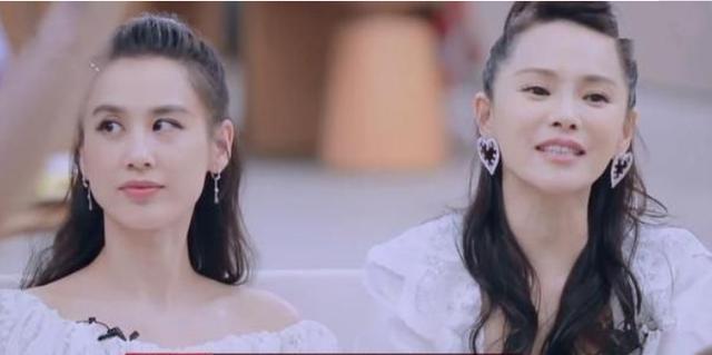 【静的】黄圣依看伊能静的表情 两人关系显露无疑是作秀还是真事？