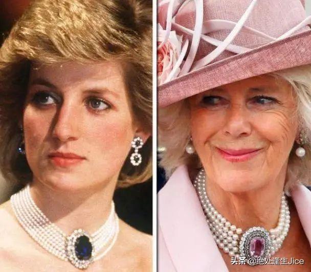 72岁卡米拉依旧受宠！头顶戴安娜的珍珠泪王冠，得意笑容藏不住