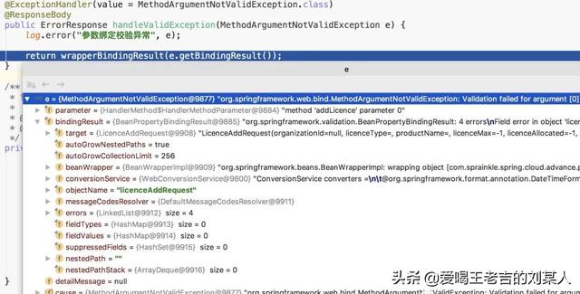 你这代码写得真丑，满屏的try-catch，全局异常处理不会吗？