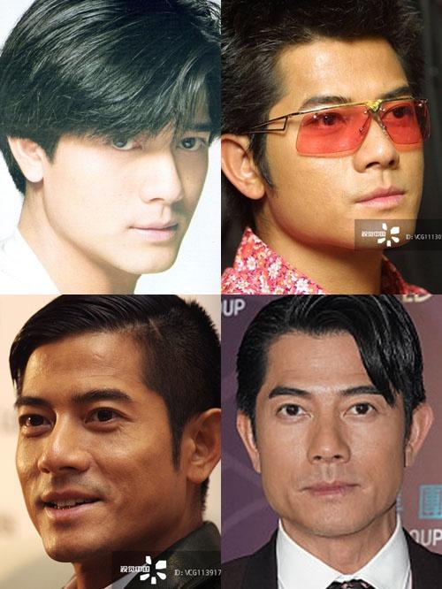 男星颜值发展史，郭德纲完胜黄晓明金城武，颜值二十多年完全没变