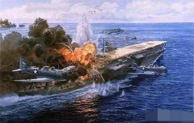 如果在海战中航母被击沉了，已经起飞的舰载机