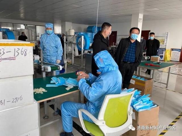 经济发展局助力疫情防控物资生产