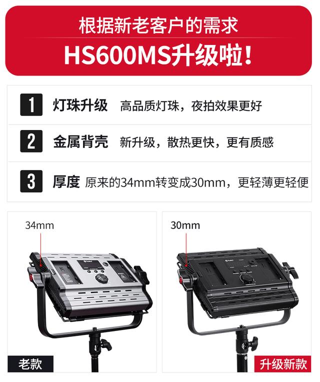 图立方LED摄影灯套装摄像柔光灯影室拍摄补光灯影棚拍照GK-600M