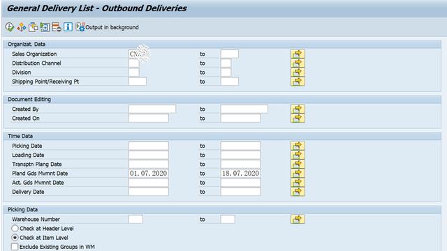 「SAP技術」SAP SD微觀研究之根據SO查詢到該訂單發貨的批次